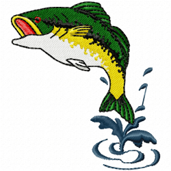 Fishes Embroidery Design 2 Fishes Embroidery Design 2